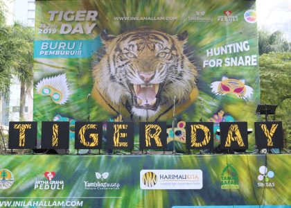 TWNC Gelar Global Tiger Day di SCBD